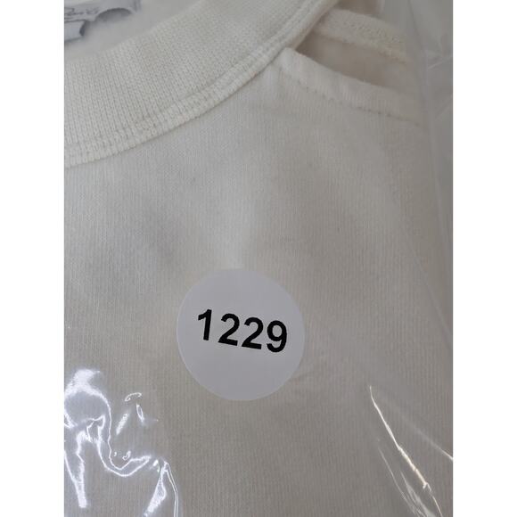 Rails Quincy Cutout Sweatshirt in Winter White Size L - Picture 9 of 9